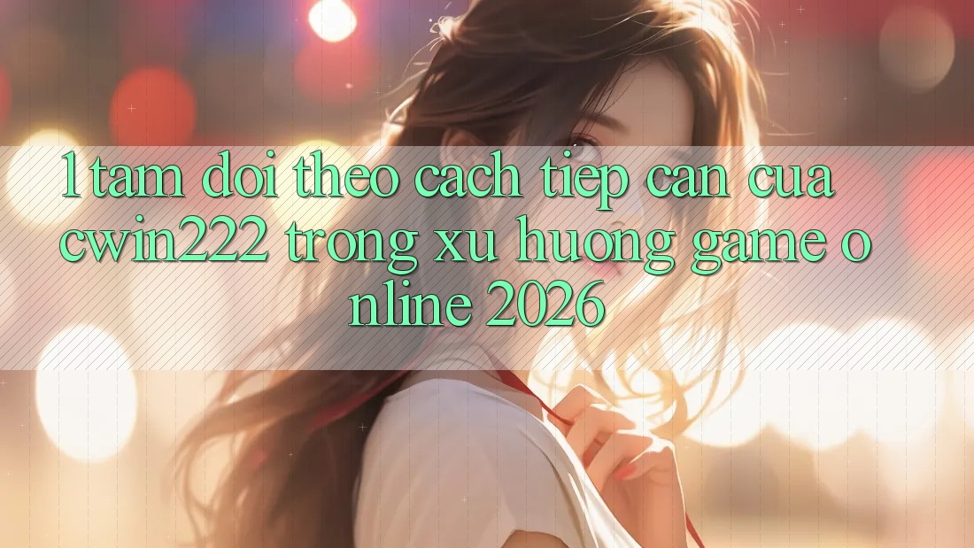 1. Tầm Dõi theo Cách tiếp cận Của cwin222 Trong Xu Hướng Game Online 2026 1. Tầm Dõi theo Cách tiếp cận Của cwin222 Trong Xu Hướng Game Online 2026