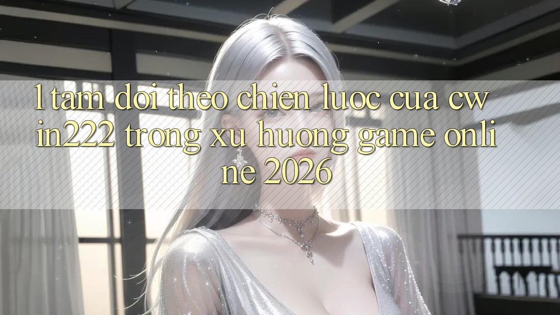 1. Tầm Dõi theo Chiến Lược Của cwin222 Trong Xu Hướng Game Online 2026 1. Tầm Dõi theo Chiến Lược Của cwin222 Trong Xu Hướng Game Online 2026