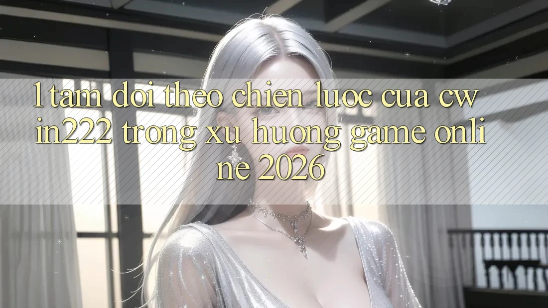 1. Tầm Dõi theo Chiến Lược Của cwin222 Trong Xu Hướng Game Online 2026 1. Tầm Dõi theo Chiến Lược Của cwin222 Trong Xu Hướng Game Online 2026