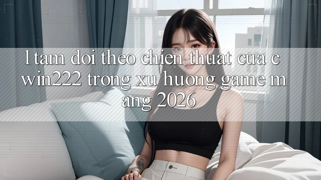 1. Tầm Dõi theo Chiến thuật Của cwin222 Trong Xu Hướng Game mạng 2026 1. Tầm Dõi theo Chiến thuật Của cwin222 Trong Xu Hướng Game mạng 2026