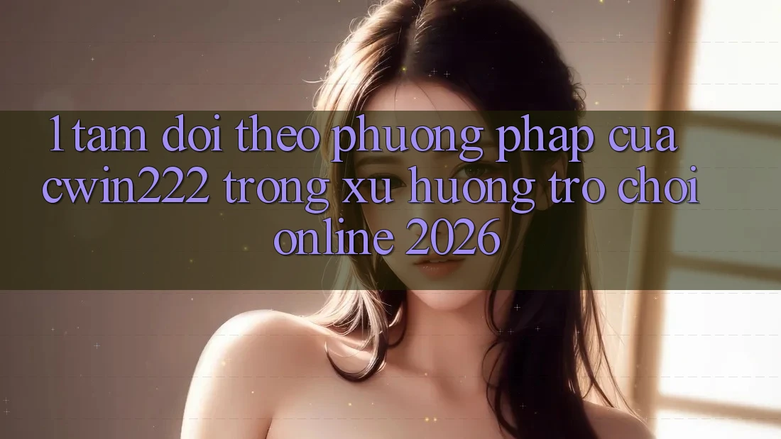 1. Tầm Dõi theo Phương pháp Của cwin222 Trong Xu Hướng Trò chơi Online 2026