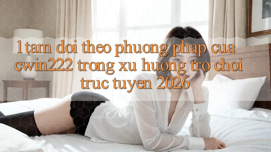 1. Tầm Dõi theo Phương pháp Của cwin222 Trong Xu Hướng Trò chơi trực tuyến 2026 1. Tầm Dõi theo Phương pháp Của cwin222 Trong Xu Hướng Trò chơi trực tuyến 2026