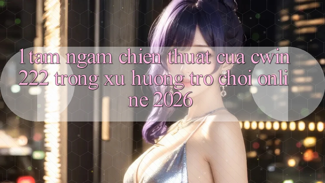 1. Tầm Ngắm Chiến thuật Của cwin222 Trong Xu Hướng Trò chơi Online 2026 1. Tầm Ngắm Chiến thuật Của cwin222 Trong Xu Hướng Trò chơi Online 2026