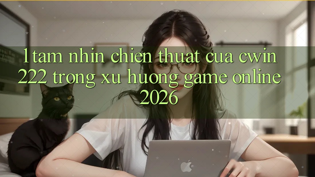 1. Tầm Nhìn Chiến thuật Của cwin222 Trong Xu Hướng Game Online 2026 1. Tầm Nhìn Chiến thuật Của cwin222 Trong Xu Hướng Game Online 2026