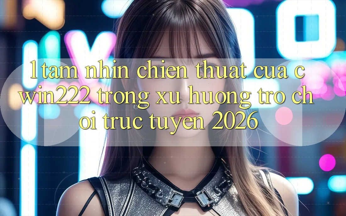 1. Tầm Nhìn Chiến thuật Của cwin222 Trong Xu Hướng Trò chơi trực tuyến 2026 1. Tầm Nhìn Chiến thuật Của cwin222 Trong Xu Hướng Trò chơi trực tuyến 2026