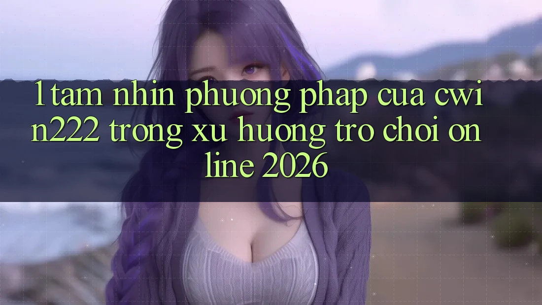 1. Tầm Nhìn Phương pháp Của cwin222 Trong Xu Hướng Trò chơi Online 2026 1. Tầm Nhìn Phương pháp Của cwin222 Trong Xu Hướng Trò chơi Online 2026