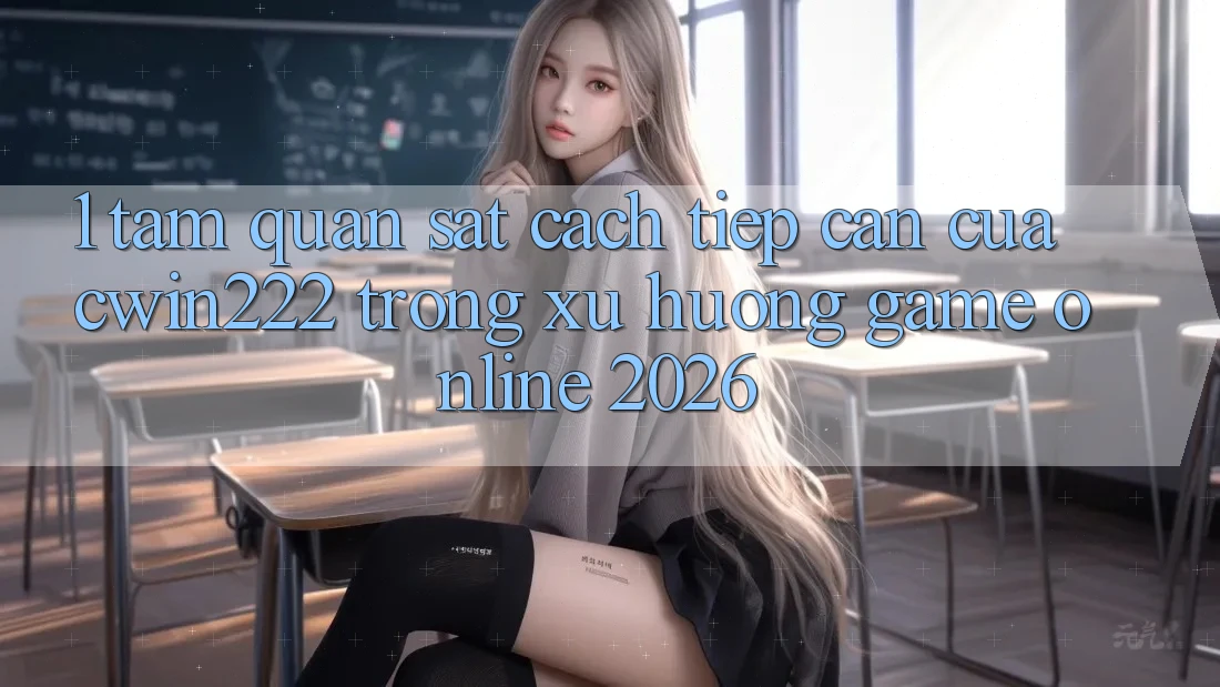 1. Tầm Quan sát Cách tiếp cận Của cwin222 Trong Xu Hướng Game Online 2026 1. Tầm Quan sát Cách tiếp cận Của cwin222 Trong Xu Hướng Game Online 2026