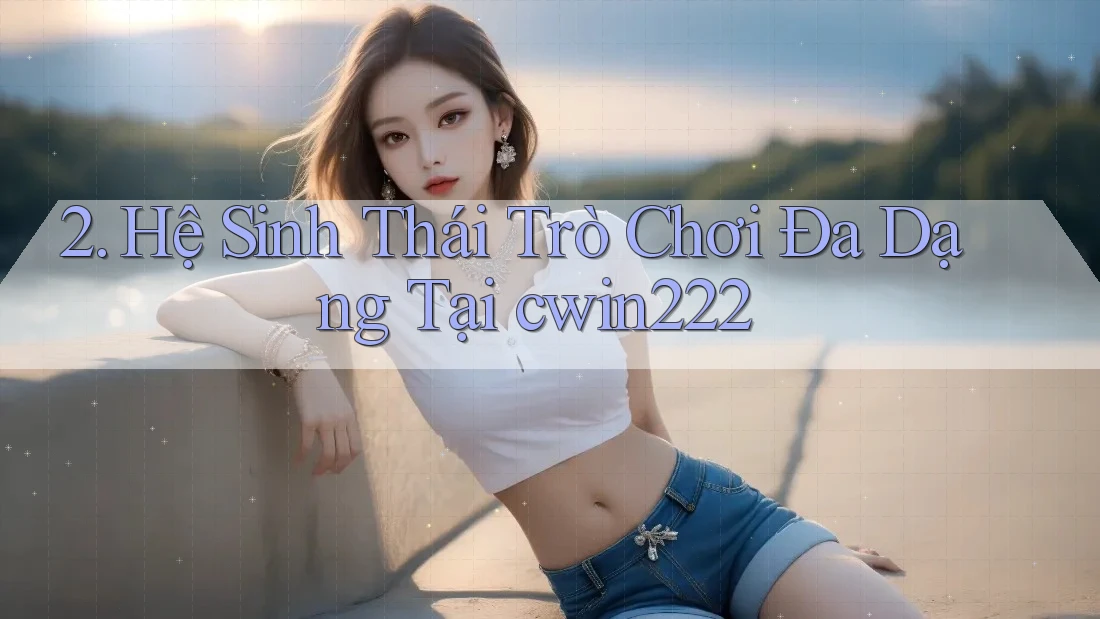2. Hệ Sinh Thái Trò Chơi Đa Dạng Tại cwin222 2. Hệ Sinh Thái Trò Chơi Đa Dạng Tại cwin222