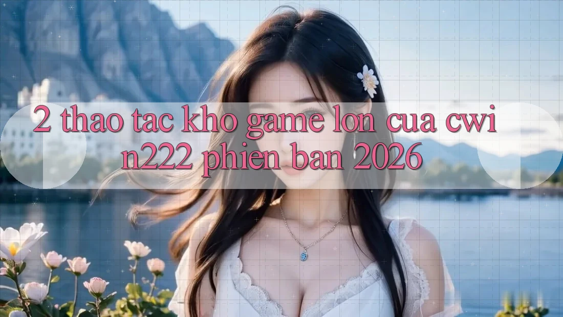 2. Thao tác Kho Game Lớn Của cwin222 Phiên Bản 2026 2. Thao tác Kho Game Lớn Của cwin222 Phiên Bản 2026
