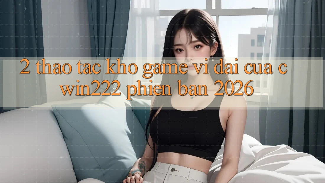2. Thao tác Kho Game Vĩ đại Của cwin222 Phiên Bản 2026 2. Thao tác Kho Game Vĩ đại Của cwin222 Phiên Bản 2026