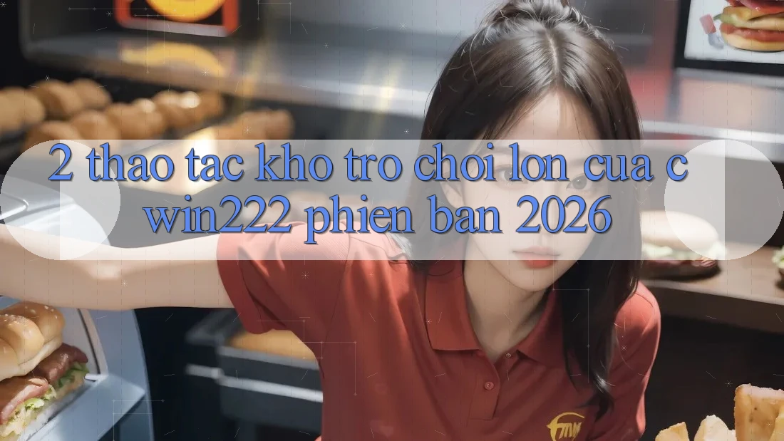 2. Thao tác Kho Trò chơi Lớn Của cwin222 Phiên Bản 2026 2. Thao tác Kho Trò chơi Lớn Của cwin222 Phiên Bản 2026
