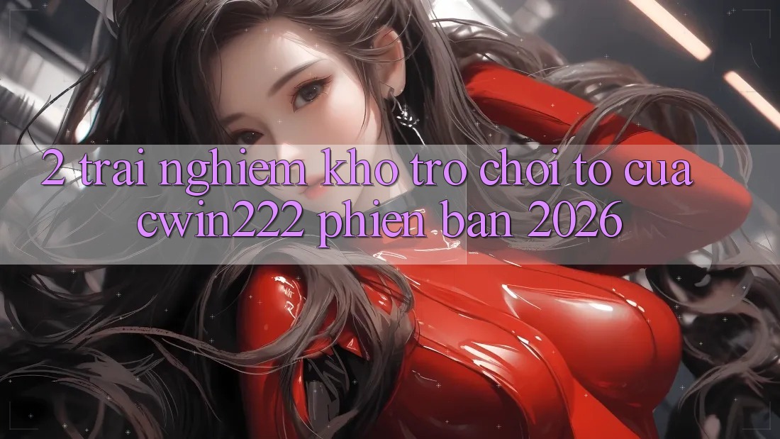 2. Trải nghiệm Kho Trò chơi To Của cwin222 Phiên Bản 2026 2. Trải nghiệm Kho Trò chơi To Của cwin222 Phiên Bản 2026
