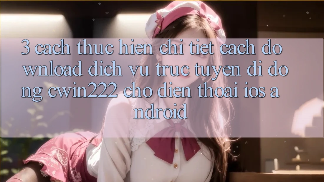 3. Cách thực hiện Chi Tiết Cách Download Dịch vụ trực tuyến di động cwin222 Cho Điện Thoại (iOS & Android) 3. Cách thực hiện Chi Tiết Cách Download Dịch vụ trực tuyến di động cwin222 Cho Điện Thoại (iOS & Android)
