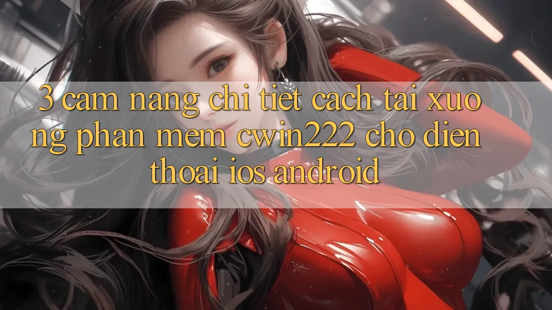 3. Cẩm nang Chi Tiết Cách Tải xuống Phần mềm cwin222 Cho Điện Thoại (iOS & Android) 3. Cẩm nang Chi Tiết Cách Tải xuống Phần mềm cwin222 Cho Điện Thoại (iOS & Android)