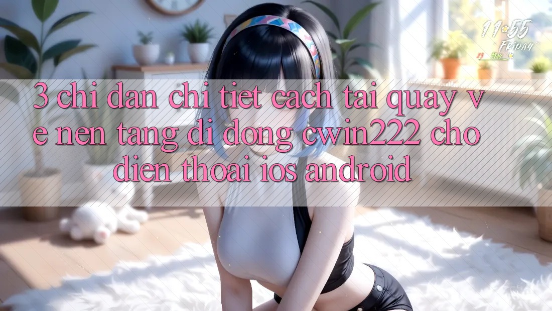3. Chỉ dẫn Chi Tiết Cách Tải quay về Nền tảng di động cwin222 Cho Điện Thoại (iOS & Android)