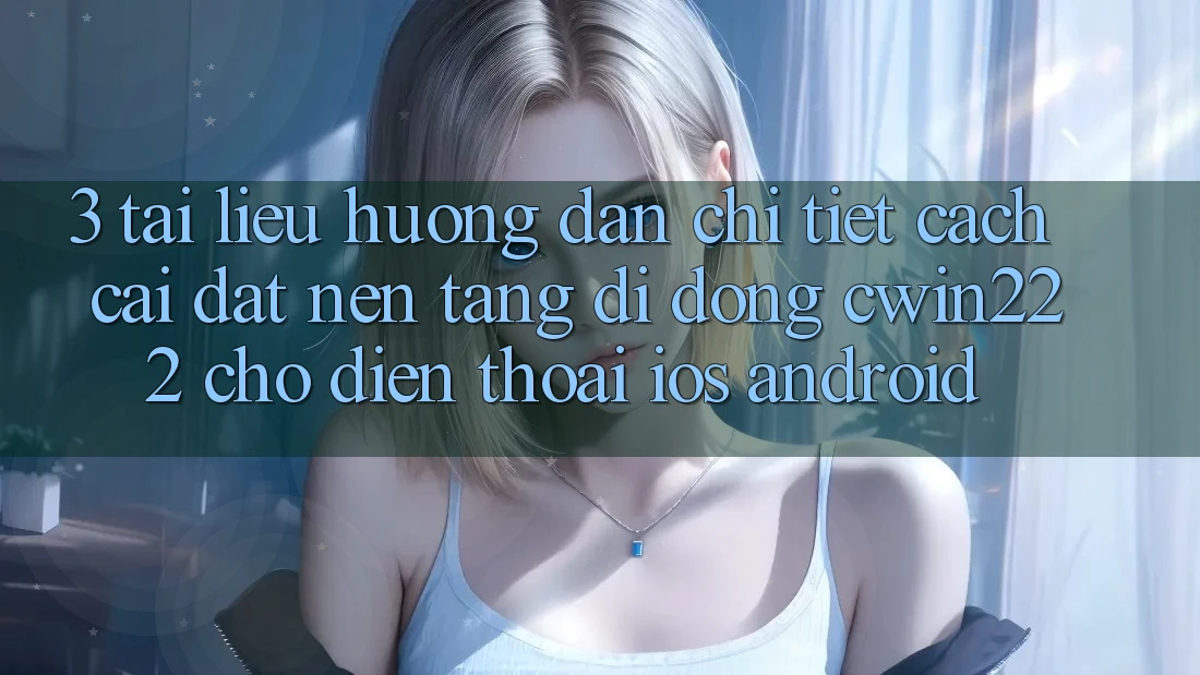 3. Tài liệu hướng dẫn Chi Tiết Cách Cài đặt Nền tảng di động cwin222 Cho Điện Thoại (iOS & Android)