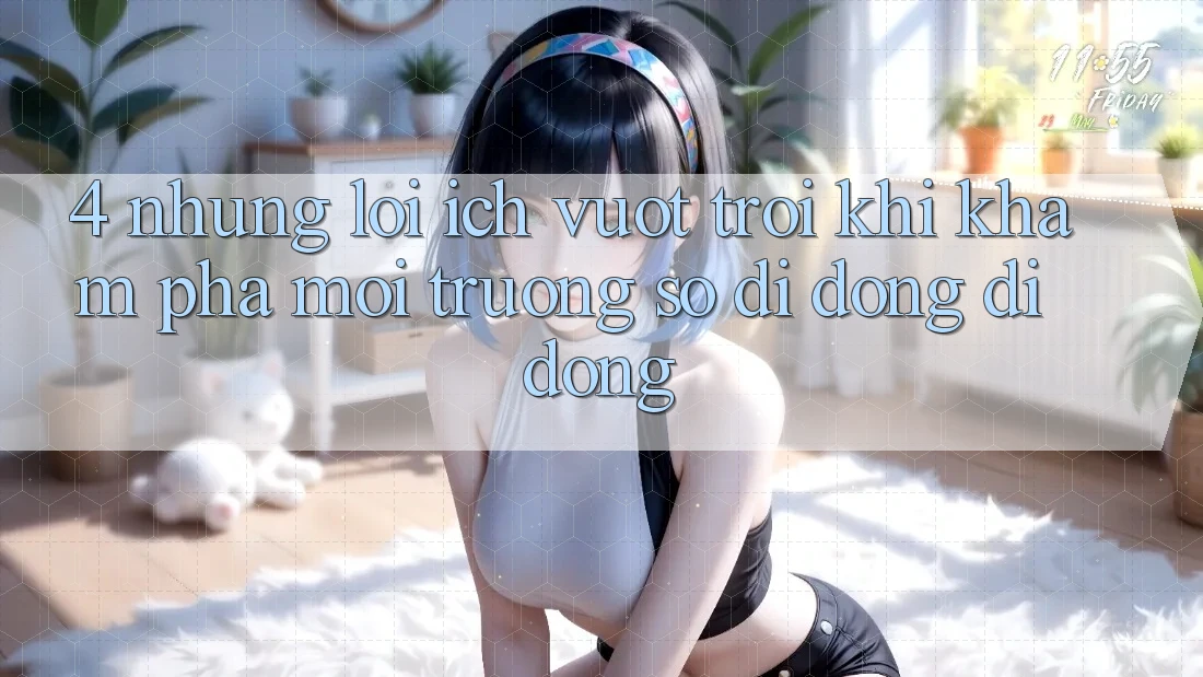 4. Những Lợi Ích Vượt Trội Khi Khám phá Môi trường số di động Di Động 4. Những Lợi Ích Vượt Trội Khi Khám phá Môi trường số di động Di Động