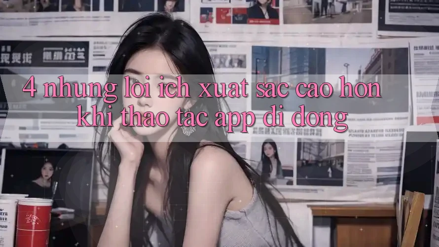 4. Những Lợi Ích Xuất sắc cao hơn Khi Thao tác App Di Động 4. Những Lợi Ích Xuất sắc cao hơn Khi Thao tác App Di Động