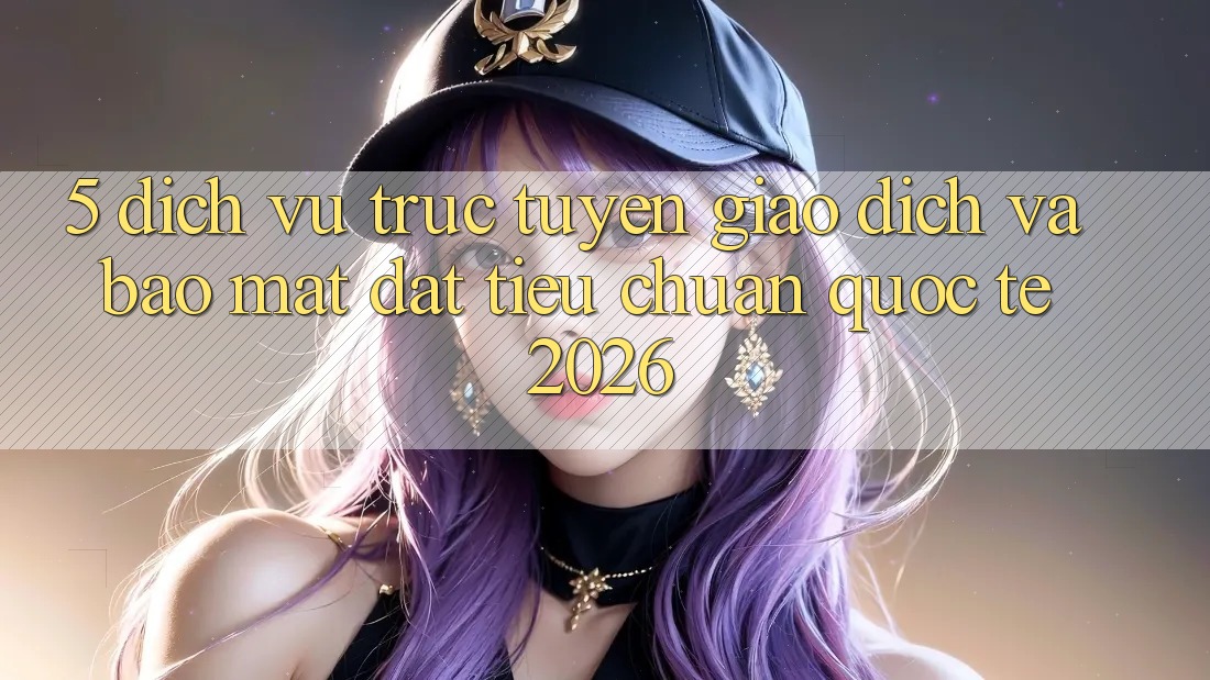 5. Dịch vụ trực tuyến Giao Dịch Và Bảo Mật Đạt Tiêu Chuẩn Quốc Tế 2026 5. Dịch vụ trực tuyến Giao Dịch Và Bảo Mật Đạt Tiêu Chuẩn Quốc Tế 2026