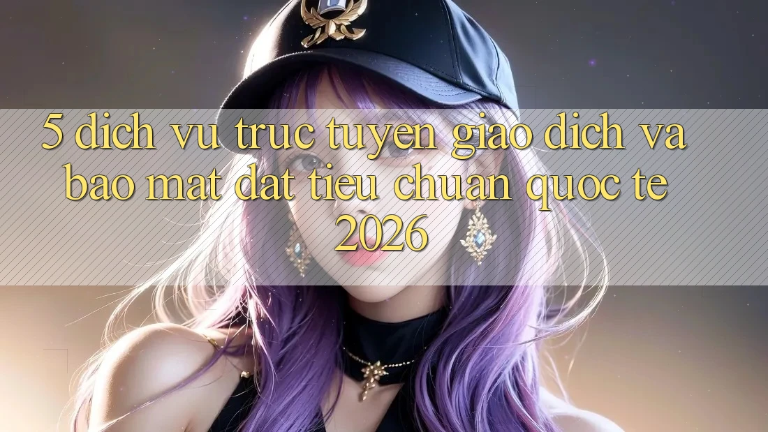 5. Dịch vụ trực tuyến Giao Dịch Và Bảo Mật Đạt Tiêu Chuẩn Quốc Tế 2026 5. Dịch vụ trực tuyến Giao Dịch Và Bảo Mật Đạt Tiêu Chuẩn Quốc Tế 2026