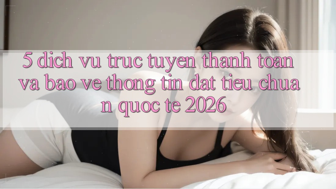 5. Dịch vụ trực tuyến Thanh toán Và Bảo vệ thông tin Đạt Tiêu Chuẩn Quốc Tế 2026 5. Dịch vụ trực tuyến Thanh toán Và Bảo vệ thông tin Đạt Tiêu Chuẩn Quốc Tế 2026