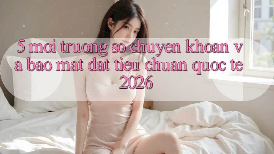 5. Môi trường số Chuyển khoản Và Bảo Mật Đạt Tiêu Chuẩn Quốc Tế 2026 5. Môi trường số Chuyển khoản Và Bảo Mật Đạt Tiêu Chuẩn Quốc Tế 2026