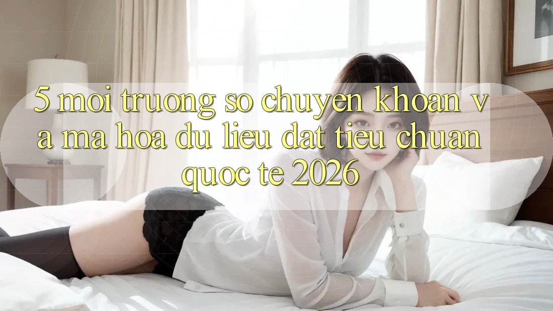 5. Môi trường số Chuyển khoản Và Mã hóa dữ liệu Đạt Tiêu Chuẩn Quốc Tế 2026 5. Môi trường số Chuyển khoản Và Mã hóa dữ liệu Đạt Tiêu Chuẩn Quốc Tế 2026