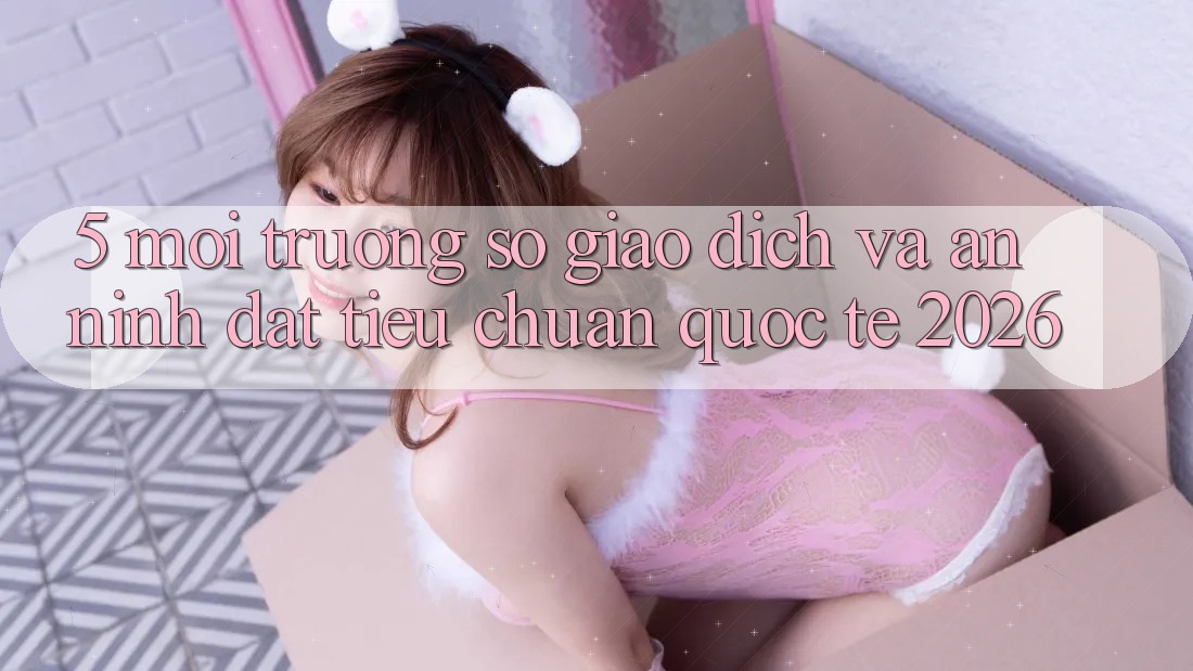 5. Môi trường số Giao Dịch Và An ninh Đạt Tiêu Chuẩn Quốc Tế 2026 5. Môi trường số Giao Dịch Và An ninh Đạt Tiêu Chuẩn Quốc Tế 2026