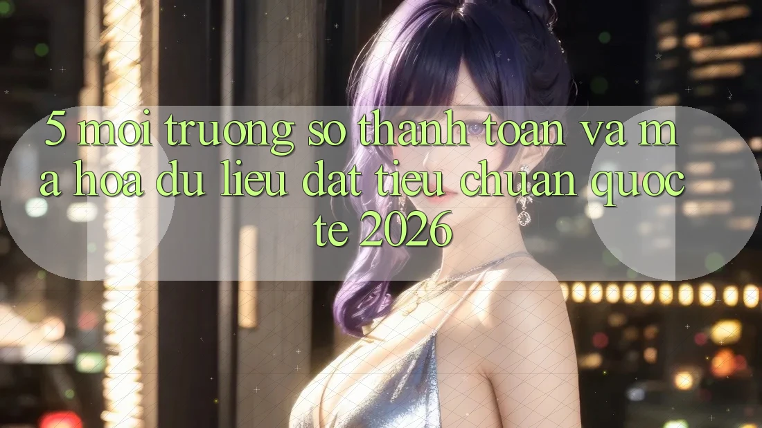 5. Môi trường số Thanh toán Và Mã hóa dữ liệu Đạt Tiêu Chuẩn Quốc Tế 2026 5. Môi trường số Thanh toán Và Mã hóa dữ liệu Đạt Tiêu Chuẩn Quốc Tế 2026