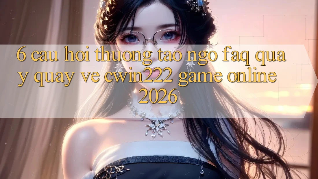 6. Câu Hỏi Thường Tao ngộ (FAQ) Quay quay về cwin222 - Game Online 2026 6. Câu Hỏi Thường Tao ngộ (FAQ) Quay quay về cwin222 - Game Online 2026