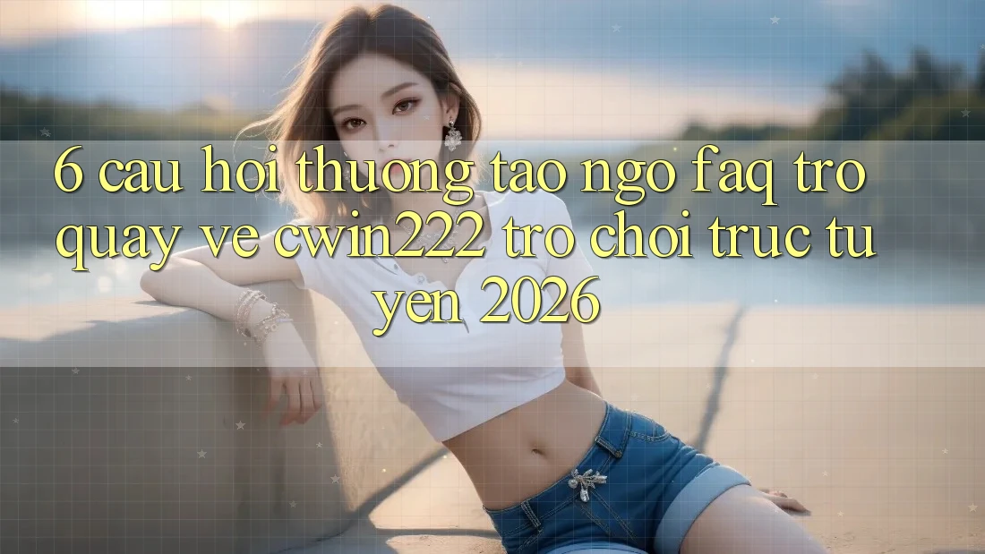 6. Câu Hỏi Thường Tao ngộ (FAQ) Trở quay về cwin222 - Trò chơi trực tuyến 2026 6. Câu Hỏi Thường Tao ngộ (FAQ) Trở quay về cwin222 - Trò chơi trực tuyến 2026