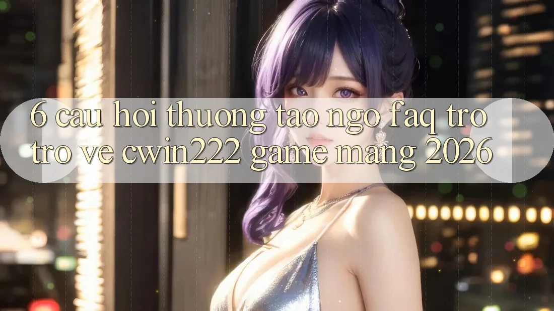 6. Câu Hỏi Thường Tao ngộ (FAQ) Trở trở về cwin222 - Game mạng 2026 6. Câu Hỏi Thường Tao ngộ (FAQ) Trở trở về cwin222 - Game mạng 2026