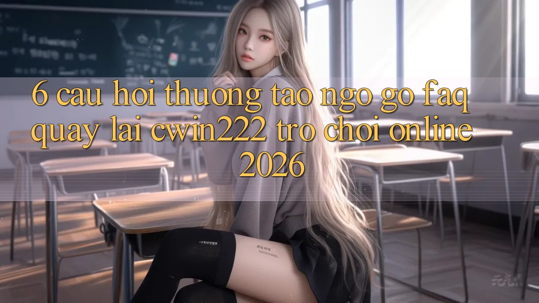 6. Câu Hỏi Thường Tao ngộ gỡ (FAQ) Quay lại cwin222 - Trò chơi Online 2026 6. Câu Hỏi Thường Tao ngộ gỡ (FAQ) Quay lại cwin222 - Trò chơi Online 2026