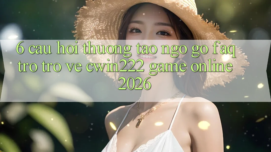 6. Câu Hỏi Thường Tao ngộ gỡ (FAQ) Trở trở về cwin222 - Game Online 2026 6. Câu Hỏi Thường Tao ngộ gỡ (FAQ) Trở trở về cwin222 - Game Online 2026