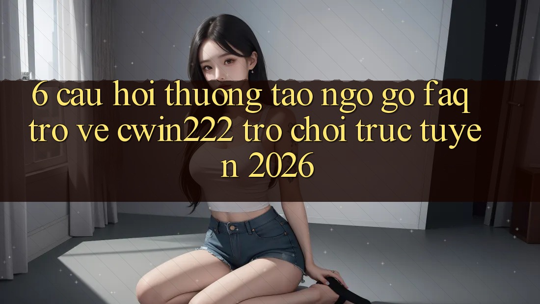 6. Câu Hỏi Thường Tao ngộ gỡ (FAQ) Trở về cwin222 - Trò chơi trực tuyến 2026 6. Câu Hỏi Thường Tao ngộ gỡ (FAQ) Trở về cwin222 - Trò chơi trực tuyến 2026
