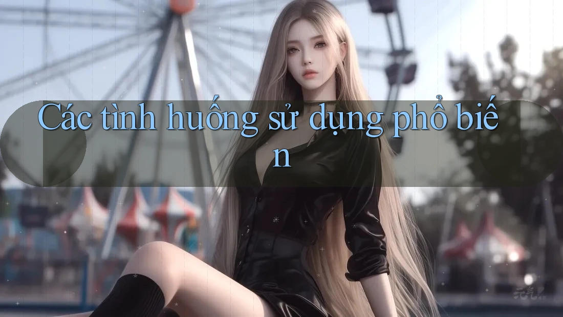 Các tình huống sử dụng phổ biến Các tình huống sử dụng phổ biến