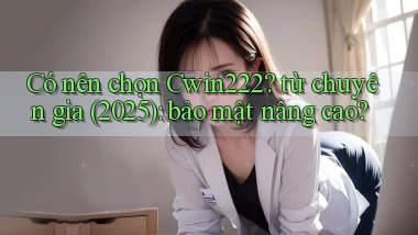 Có nên chọn Cwin222 từ chuyên gia (2025) bảo mật nâng cao