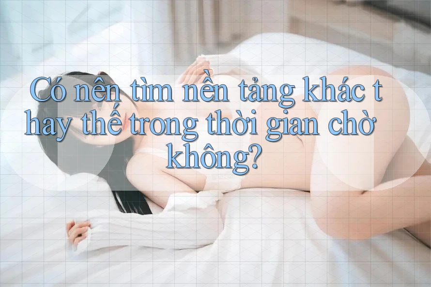 Có nên tìm nền tảng khác thay thế trong thời gian chờ không?