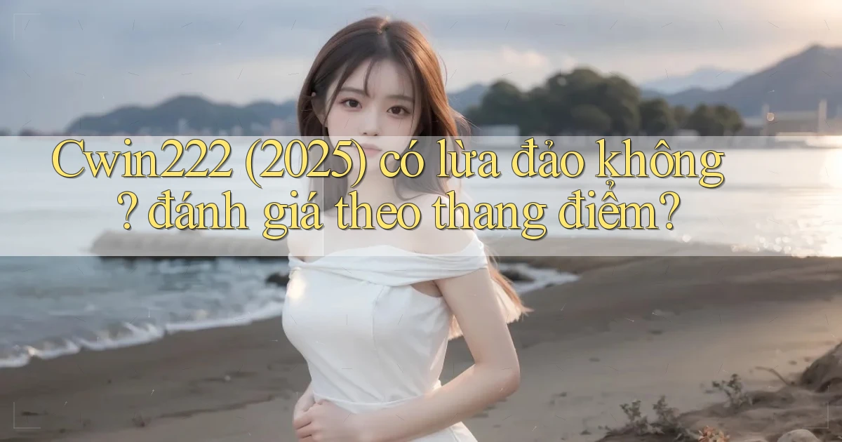 Cwin222 (2025) có lừa đảo không đánh giá theo thang điểm