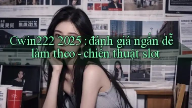 Cwin222 2025 đánh giá ngắn dễ làm theo   chiến thuật slot