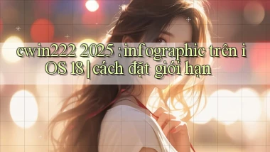 cwin222 2025 infographic trên iOS 18 cách đặt giới hạn