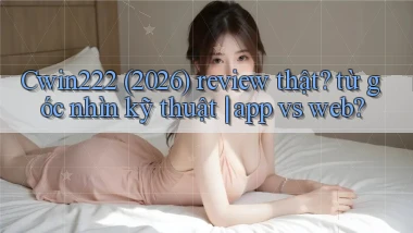 Cwin222 (2026) review thật từ góc nhìn kỹ thuật app vs web