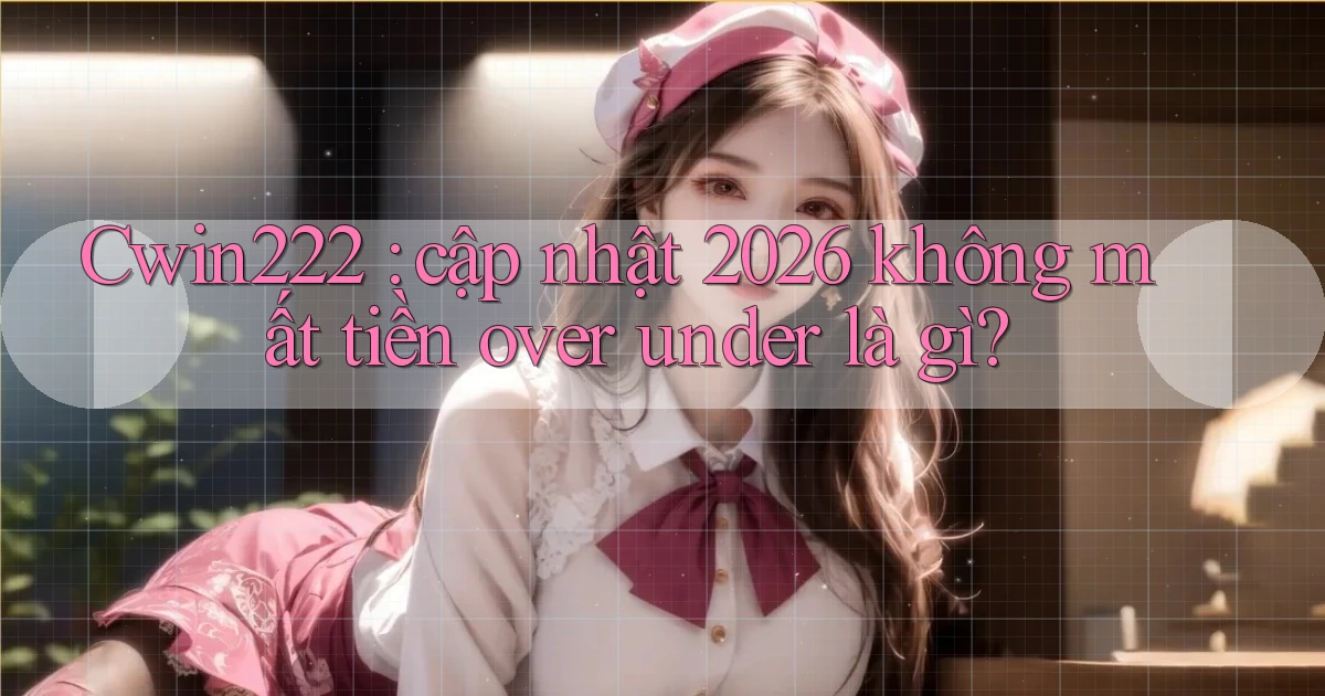 Cwin222 cập nhật 2026 không mất tiền over under là gì