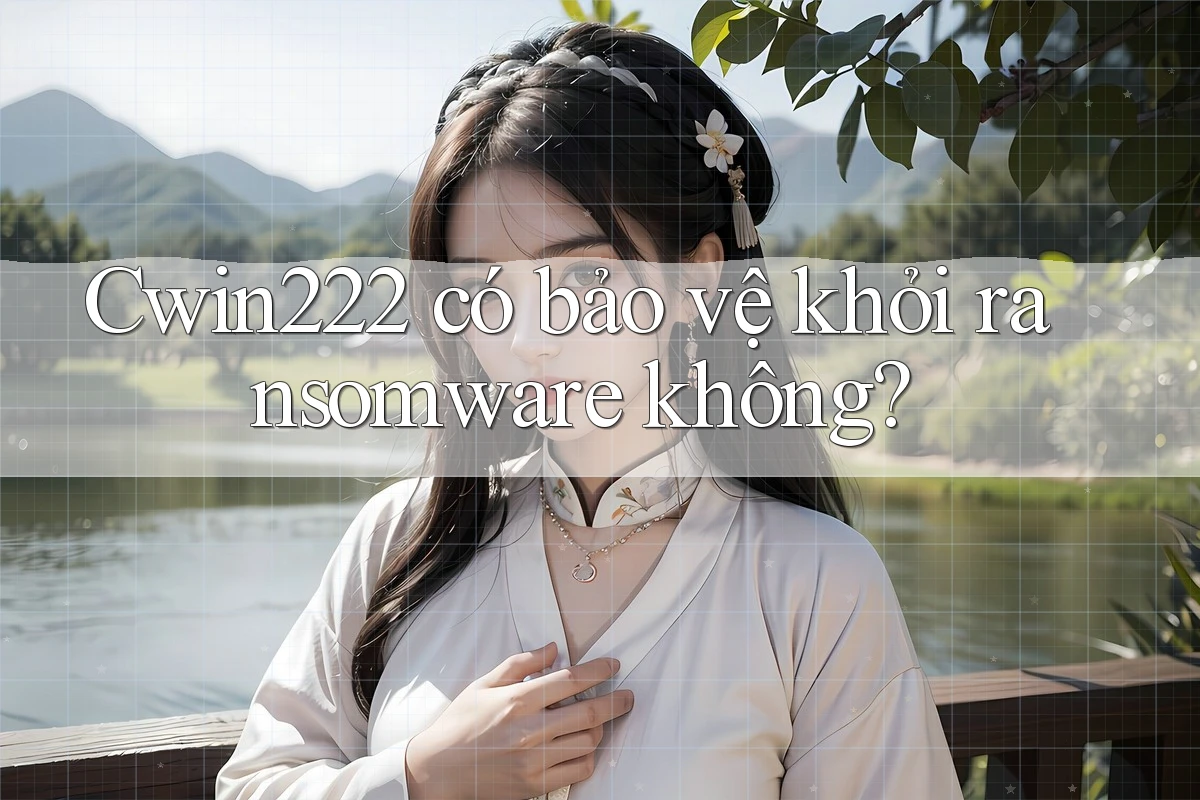 Cwin222 có bảo vệ khỏi ransomware không? Cwin222 có bảo vệ khỏi ransomware không?