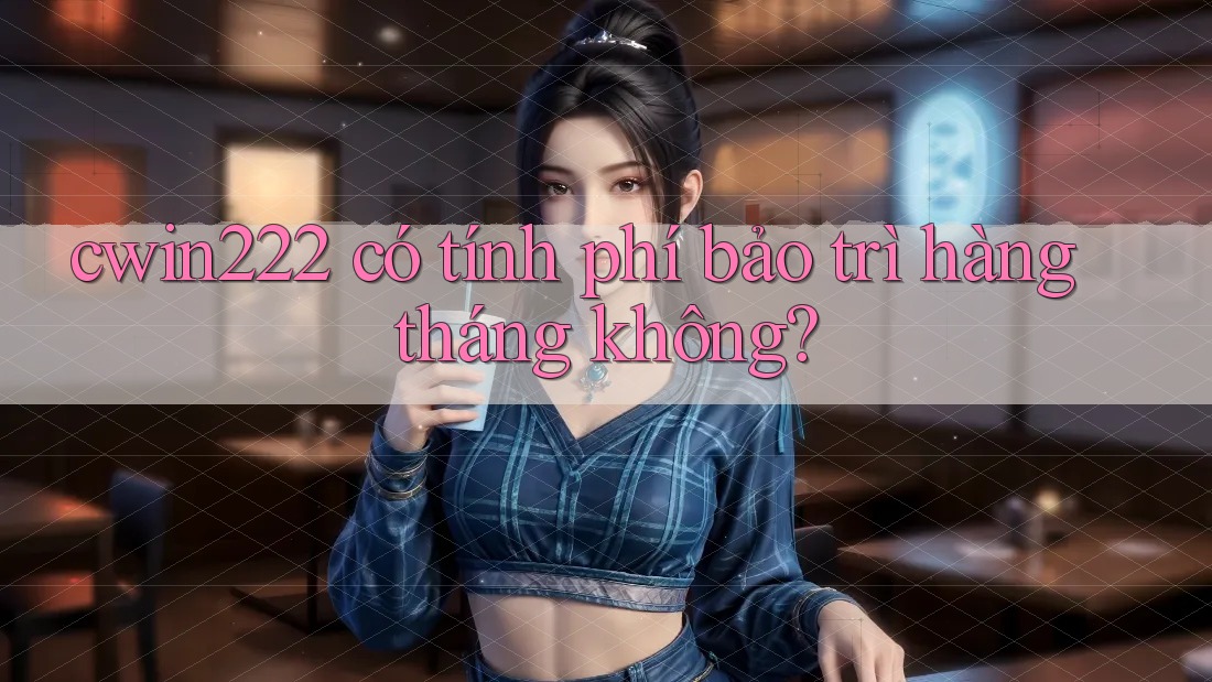 cwin222 có tính phí bảo trì hàng tháng không?