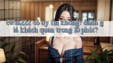 cwin222 có uy tín không đánh giá khách quan trong 10 phút