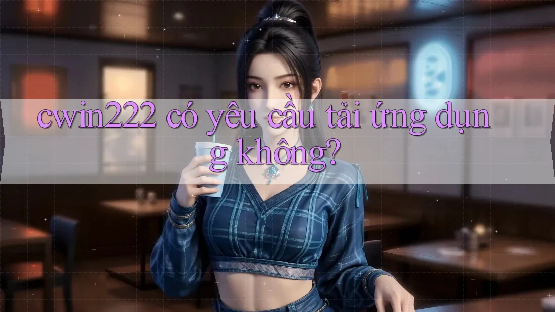 cwin222 có yêu cầu tải ứng dụng không? cwin222 có yêu cầu tải ứng dụng không?