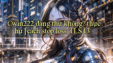 Cwin222 đáng thử không thực hư cách stop loss TLS 1.3