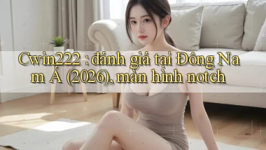 Cwin222 đánh giá tại Đông Nam Á (2026), màn hình notch