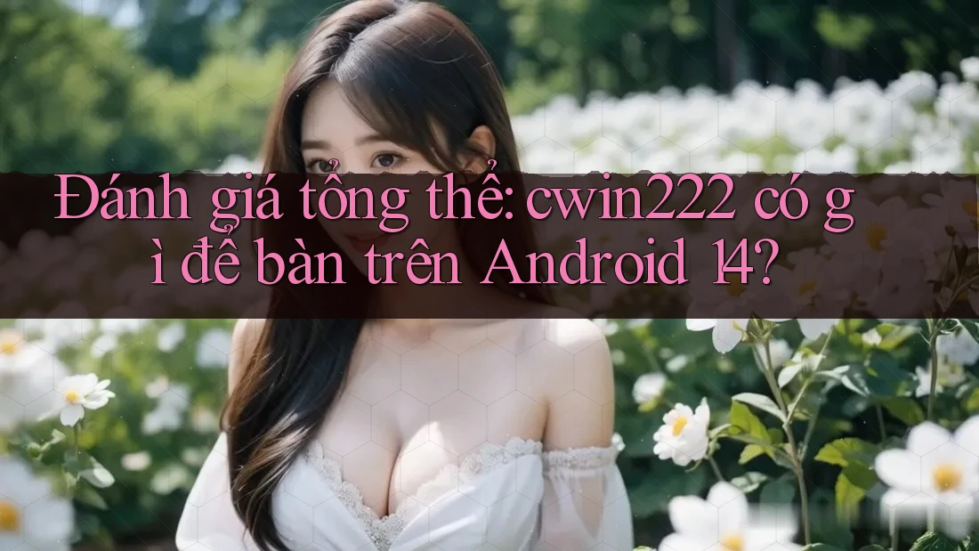 Đánh giá tổng thể: cwin222 có gì để bàn trên Android 14? Đánh giá tổng thể: cwin222 có gì để bàn trên Android 14?